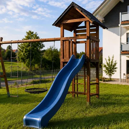Alpakahof - Familienbett, Spielgarten & Tiere アパート *